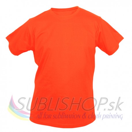 Tričko Sublishop detské Safety Orange, 110 (4 roky)