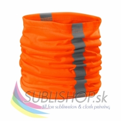 HV Šatka Twister reflexná oranžová