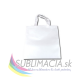 Polyesterová taška biela 38x40cm