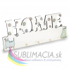 MDF vešiak na kľúče – HOME