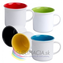 Keramický hrnček „Táborník“ 250ml čierne vnútro