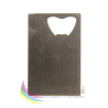 Steel bottle opener 8.5x5.3 cm - version 2