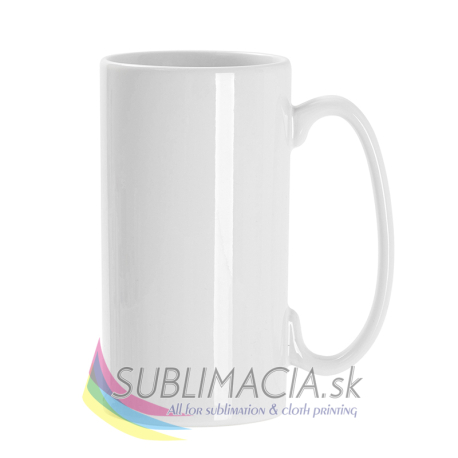 Vysoký hrnček 380ml biely