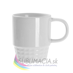 Stohovateľný hrnček 300ml biely