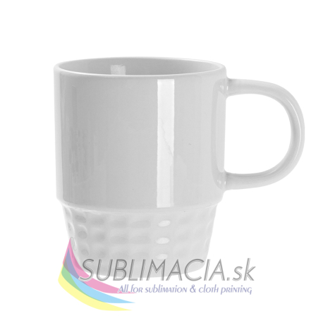 Stohovateľný hrnček 300ml biely