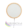 Drevená LED svetelná základňa – kruh