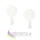 Farebný LED akrylový Lightstick – kruh