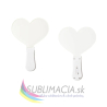 Farebný LED akrylový Lightstick – srdce