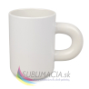 Biely hrnček 440ml s hrubým uškom