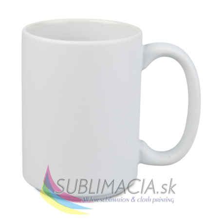 Biely hrnček 440ml matný