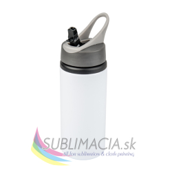 Hliníková fľaša Active 600ml biela