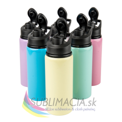 Hliníková fľaša Active 600ml s vyklápacím uzáverom
