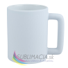 Biely matný hrnček Leo 440ml