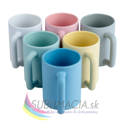 Farebný matný hrnček Leo 440ml