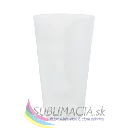 Sklenený matný latte hrnček 450ml