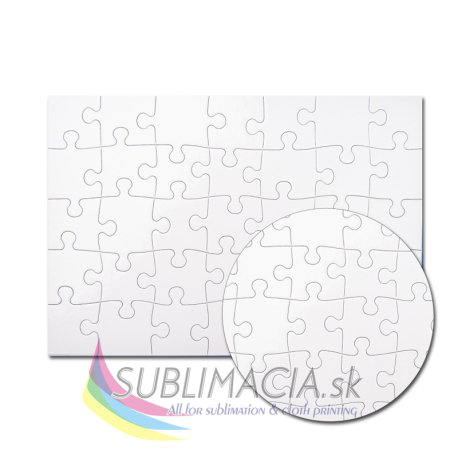 Puzzle obdĺžnikové 19x24cm 30-dielové
