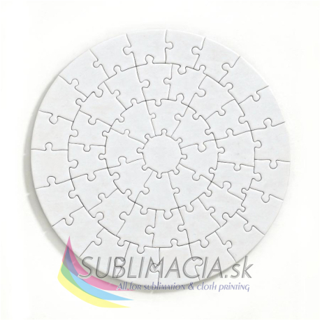 Puzzle okrúhle ø20cm 45-dielové