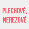 Plechové, nerezové hrnčeky