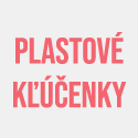 Plastové kľúčenky