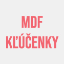 MDF kľúčenky